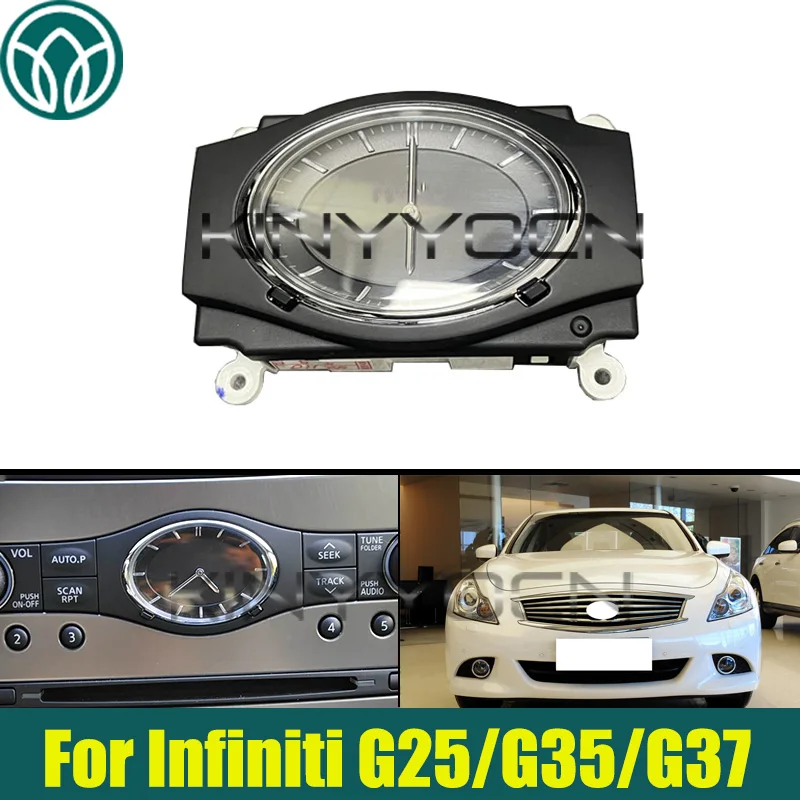 

Car Instrument Panel Watch For Infiniti G25/G35/G37 Center Console Watch Replacement