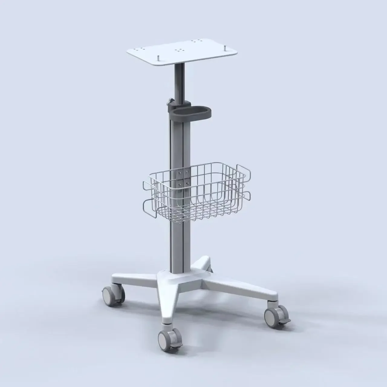 High Quality Multi-Functional Metal Hospital Trolley Instruments Medical Equipment Including Electrocardiogram/Computer