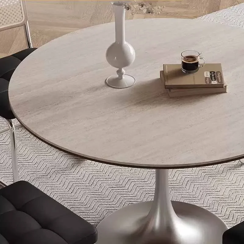 دراسة طاولة طعام مستديرة قطعة مركزية الشمال تصميم صغير طاولة طعام القهوة غرفة المعيشة مركز Stoly Do Jadalni أثاث المنزل