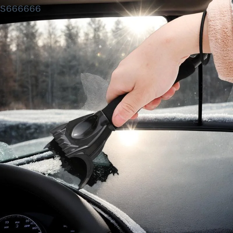 

Versatile Ice Scraper for Cars, Windshield and Door Snow Removal, Frost Clearing Tool for Winter, Auto Cleaning Accessories