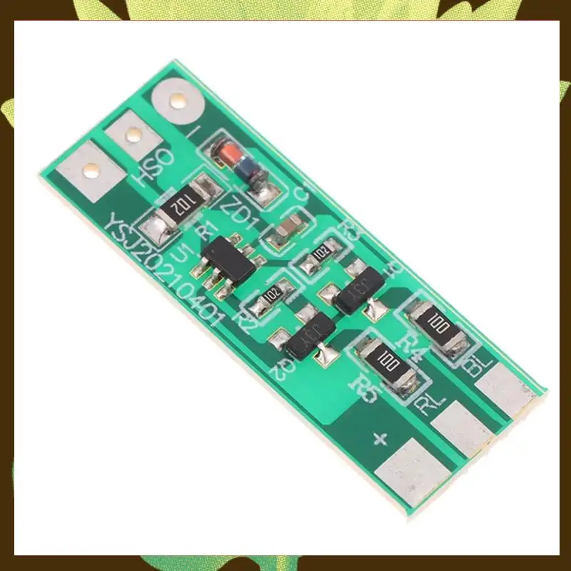 

3-12V Flashing LED Light Module Red Blue Two-Color Pair Flashing For Electric Vehicle Safety Light-[Y03A]