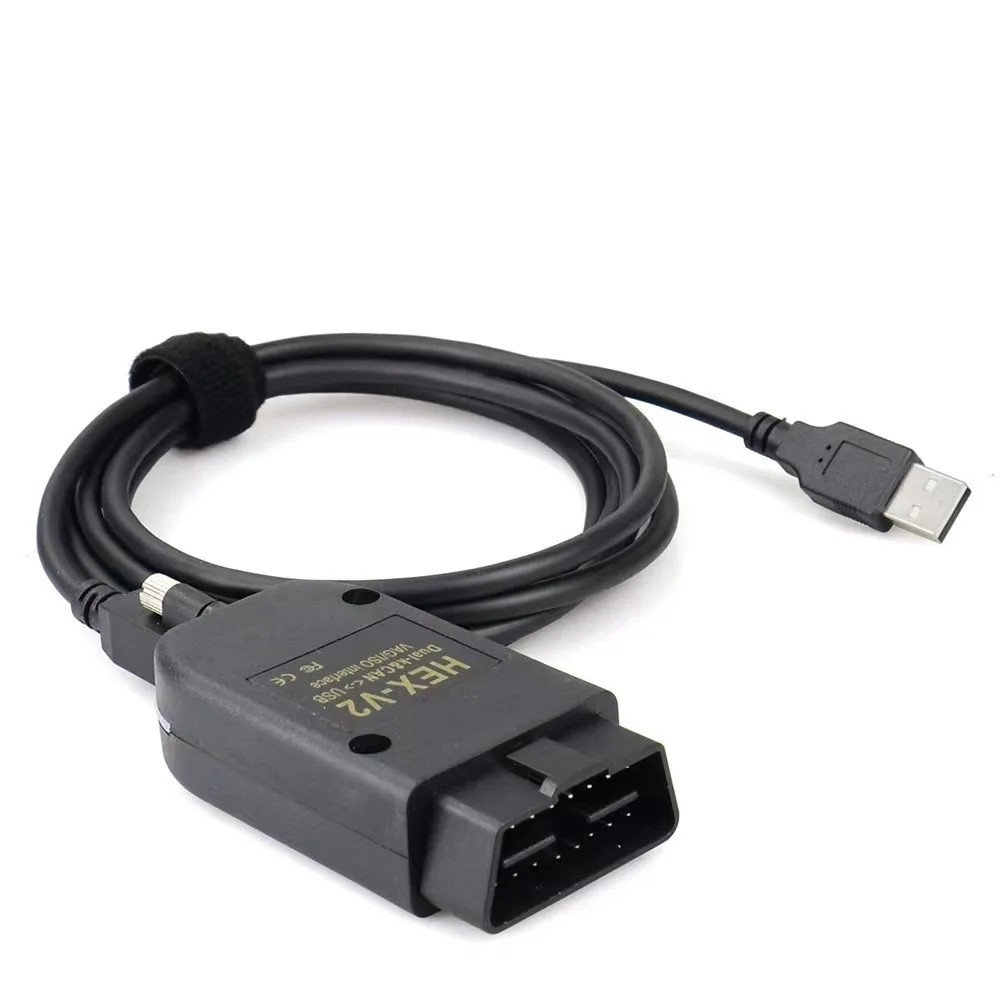 2024 latest VCDS VAGCOM Interface HEX V2 23.11 FOR VW For AUDI For Skoda For Seat Multi-Language Car Diagnostics Tools