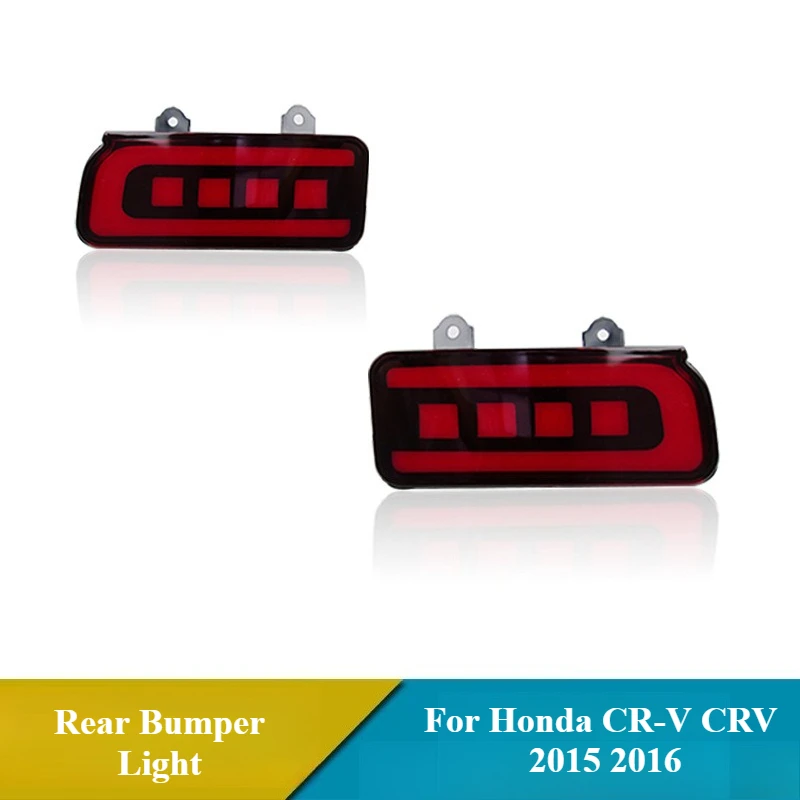 

Led Rear Bumper Reflector Light Dymanic Turn Signal Rear Tail Brake Light For Honda CR-V CRV 2015 2016 Modification Accessories