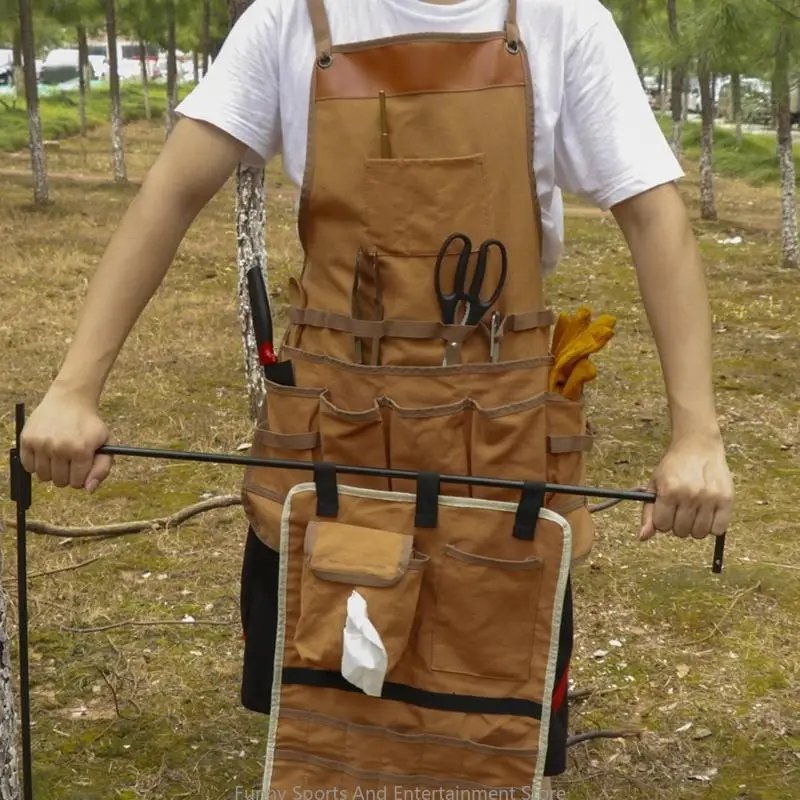 C4de Chef Cooking Apron مع BBBQ BRILLS APRON CRESS BACK APPRON APRON #5