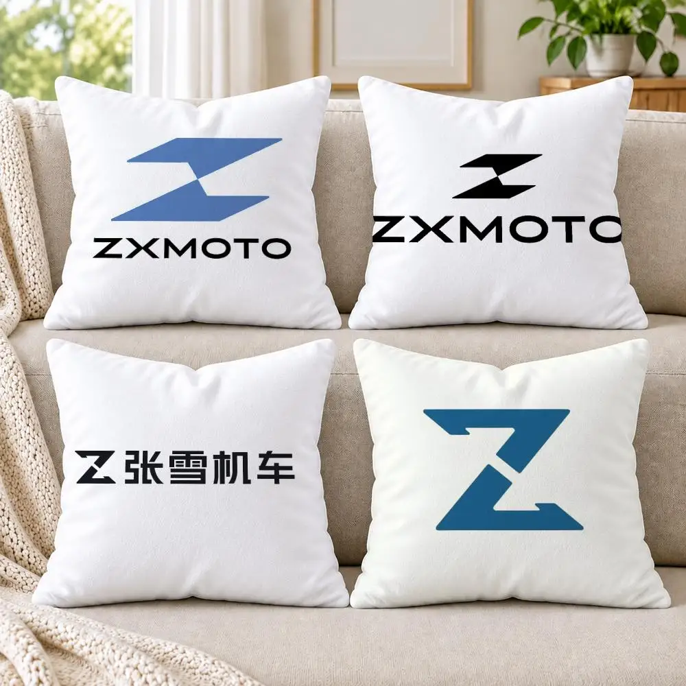 Cool ZXMOTO First Place Cushion Cover Short Plush Double-Sided Printing Sofa Bedroom Pillow Case Aesthetic Home Decor