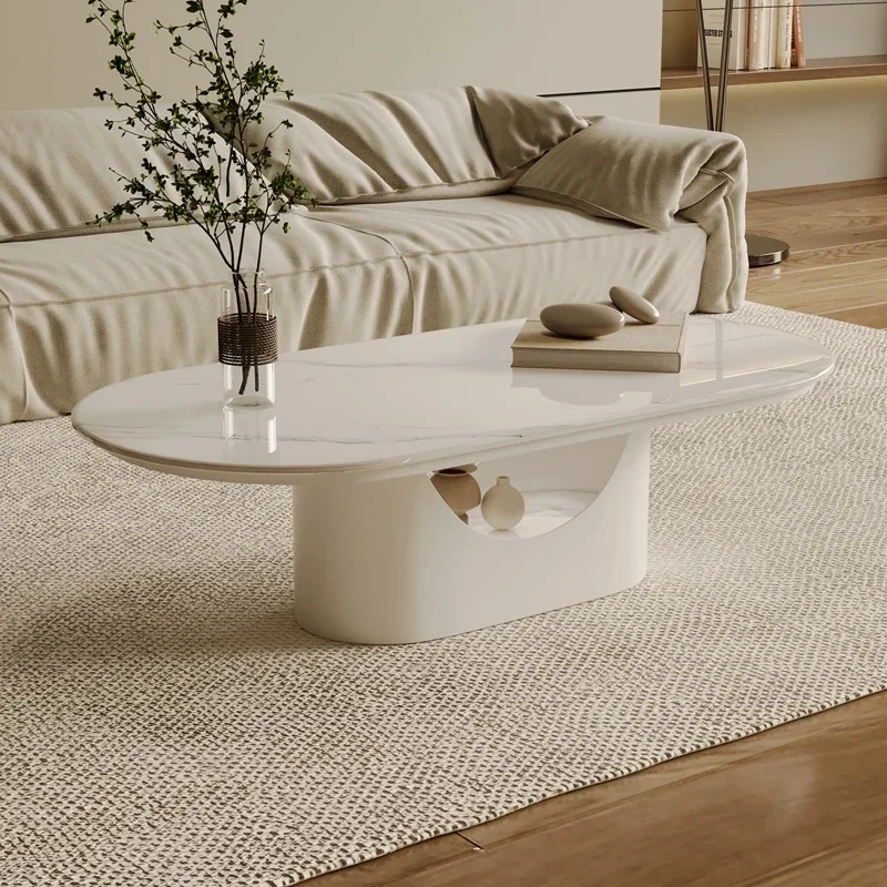 hh-Elegant Modern Coffee Table Luxury Contemporary Simple Nordic Trendy Style Mesa Centro Living Room Furniture*