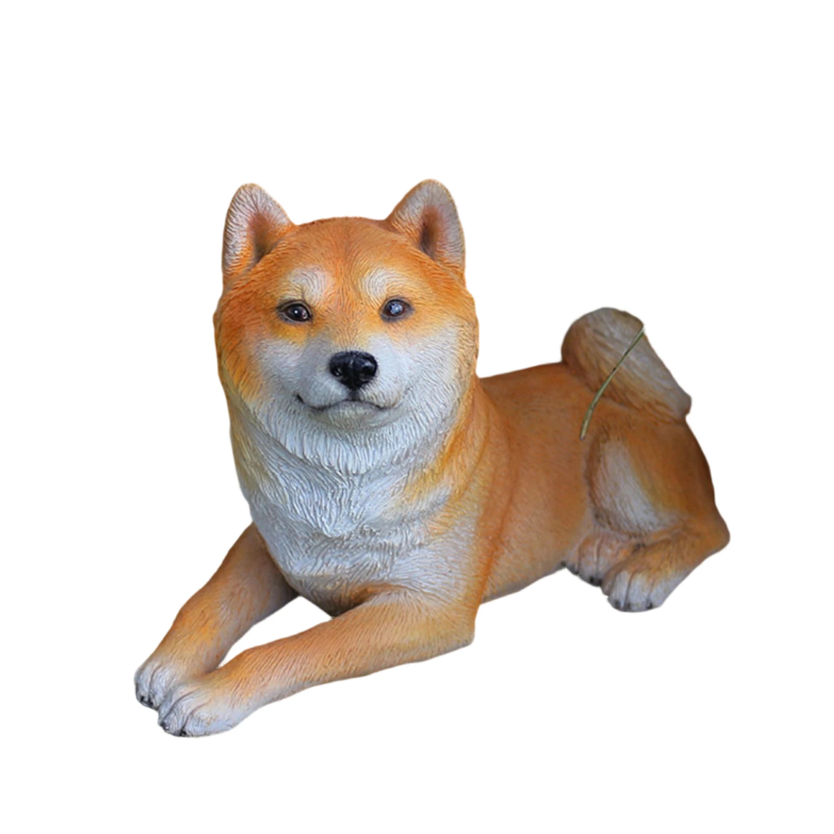 Shiba Inu Resin Figurine Vivid - Resin Art Decoration Items 评论和价格