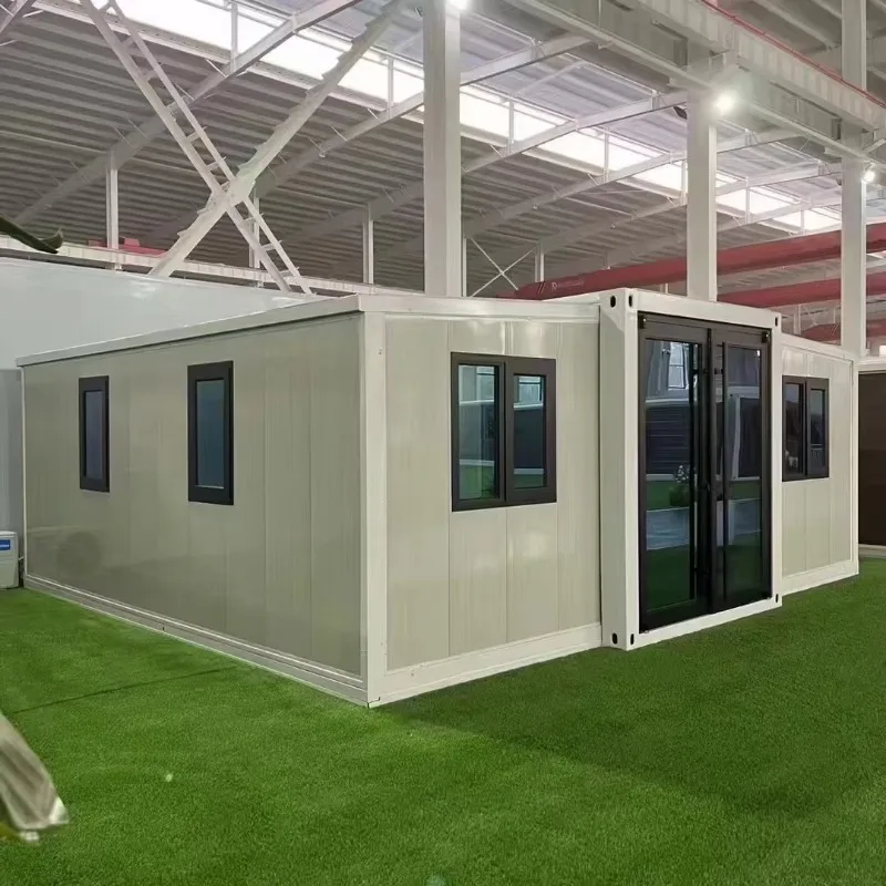 40ft Spacious Expandable Folding Home Large Space Modular House For Staff Apartment Group Living Family Vacation Villa
