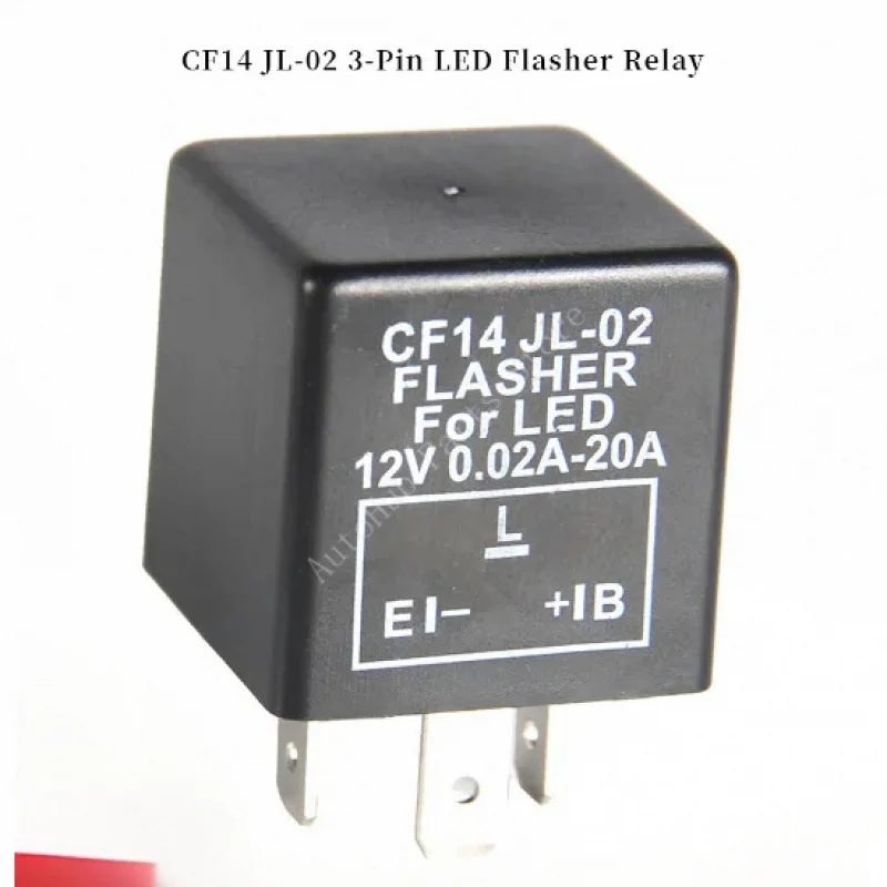 

10 шт. CF14 JL-02 3-контактное светодиодное реле мигалки Fix Hyper Flash для автомобильного мотоцикла, указатель поворота