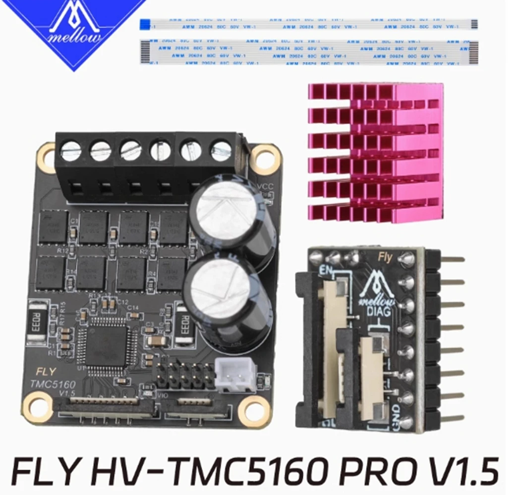 

FLY 24V-48V TMC5160 Pro Max 6A high current Spi drives Marlin Klipper