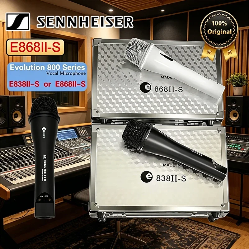 sennheiser-e868ii-s-professional-dynamic-microphone-for-performance-live-broadcast-singing-conference-wired-microphone
