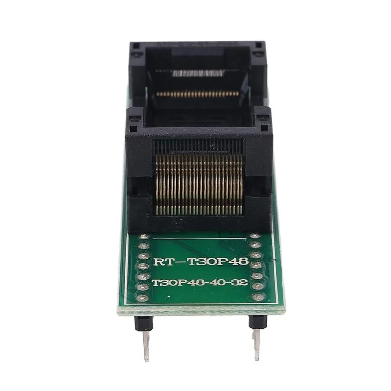 HX6A TSOP48 To DIP48 Double Contact Gold Plating Universal IC Programm Socket Adapter