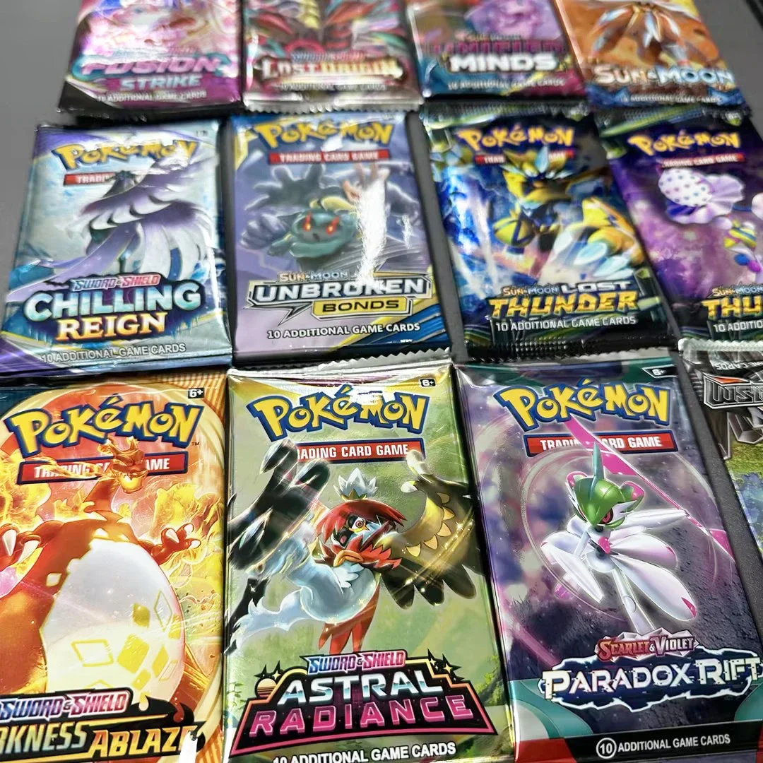 36/40 stücke Pokemon Karten gx vmax ex Mega Herkunft brillante Sterne Karte glänzende Spiel Sammlung Kampf Transaktion karte Weihnachts geschenke