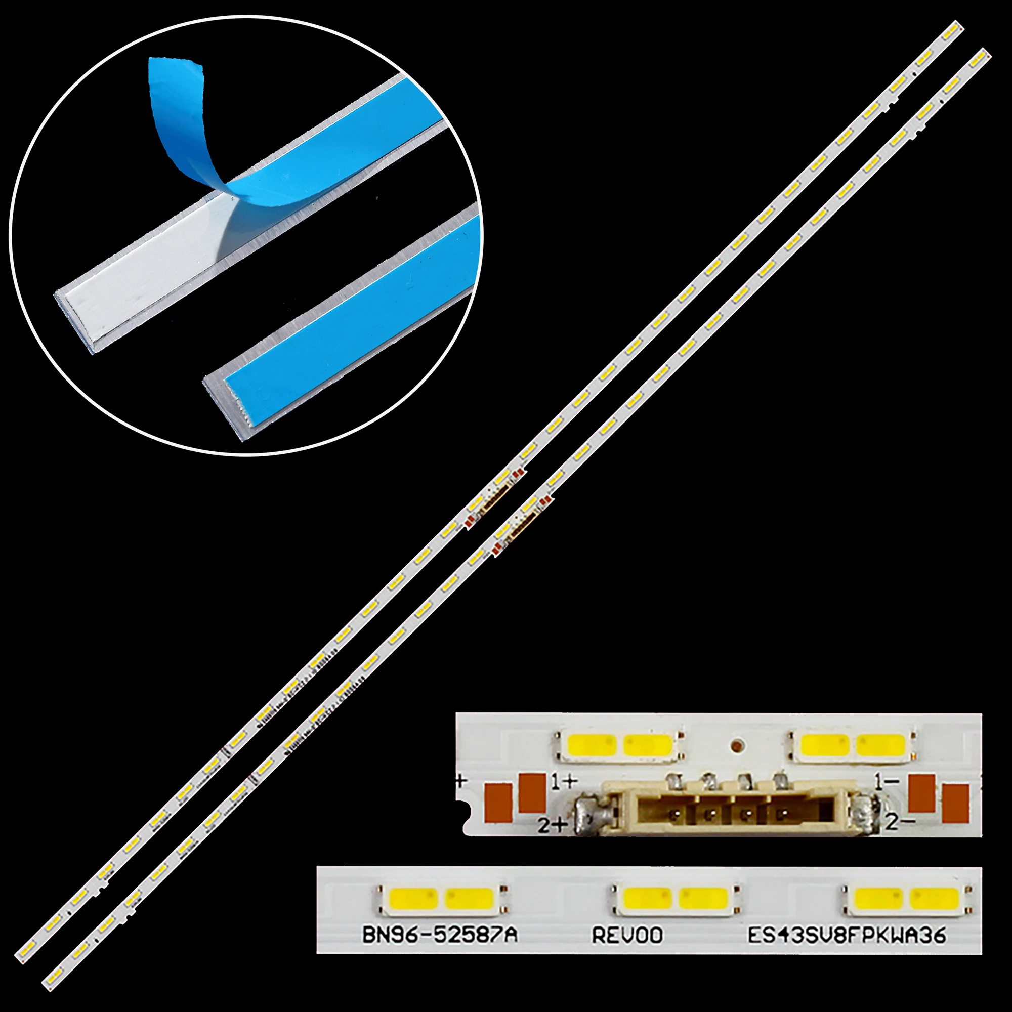 LED BackLight Strip For UE43BU8005 UE43BU8070 UE43BU8070U UE43BU8072 UE43BU8500 UE43BU8500U UE43BU8502 UE43BU8505 UE43BU8510