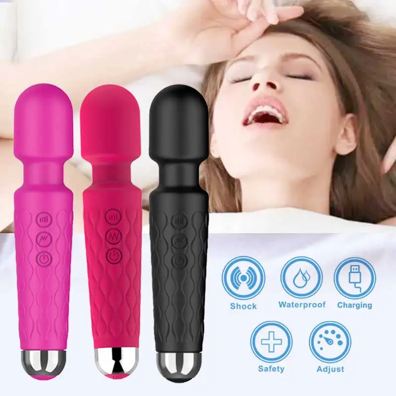 Vibratori di potenza in silicone medico per donne Cavaliere AV Stick Giocattoli del sesso femminile per coppie Lesbiche Adulti 18 Xxx Flirtare Orgasmo