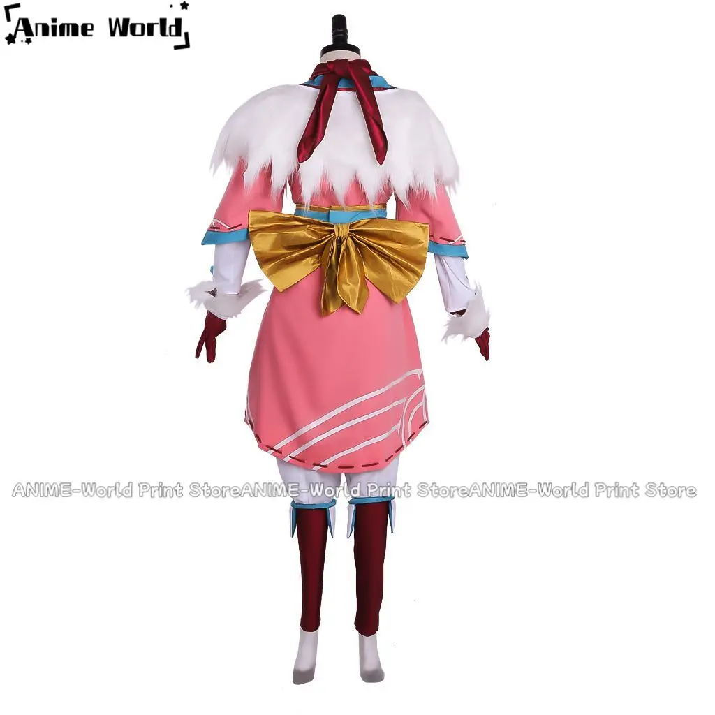 《Custom Size》Game Soul Lianhua Kindred Eternal Hunters Cosplay Costume Activity Party Role Play Clothing Anime Women's Dress