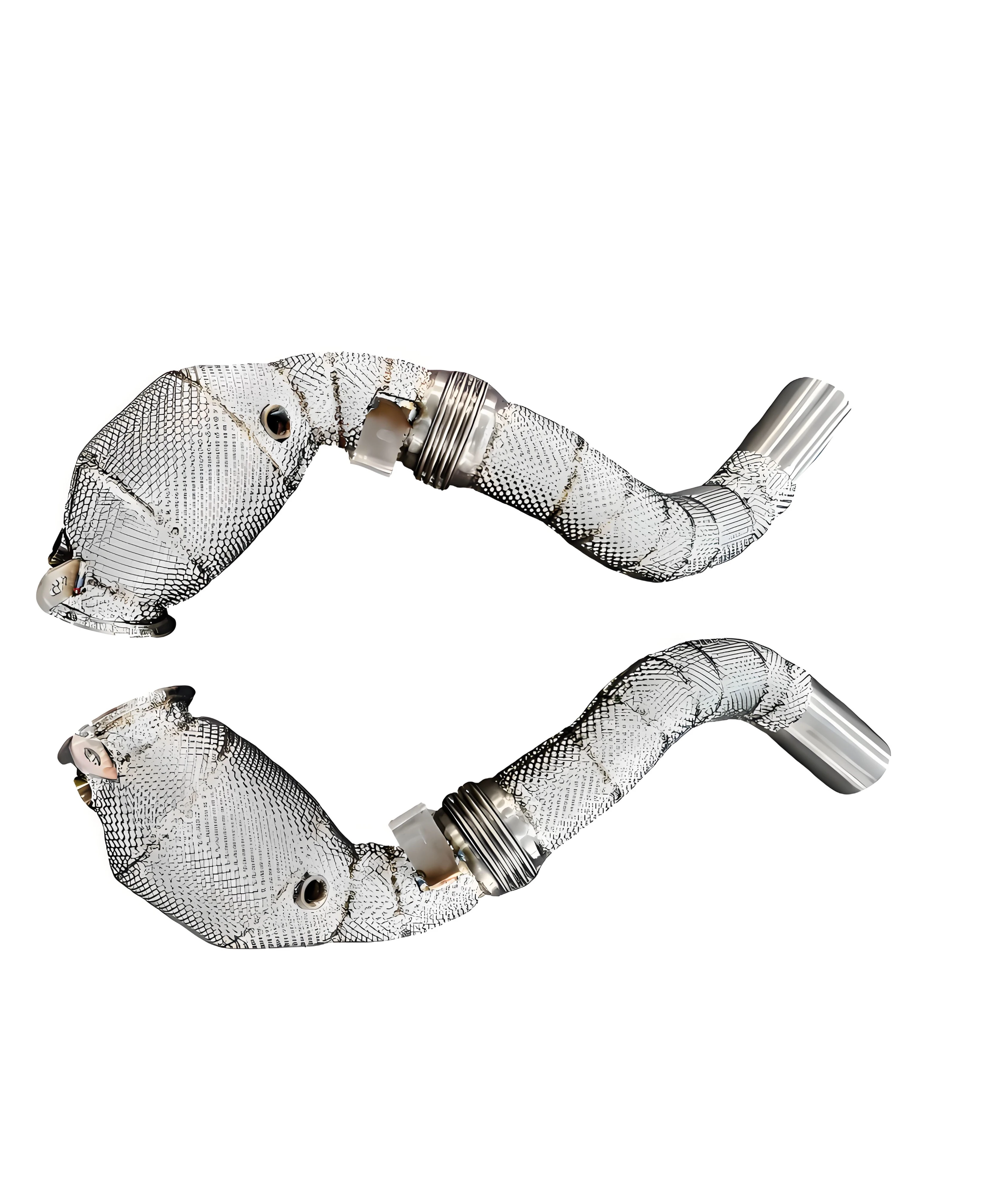 

OEM Free Flow Stainless Steel Exhaust Pipe for M550/M550i G30 4.4T 2017-2023 Exhaust Downpipe Racing Exhaust Systems