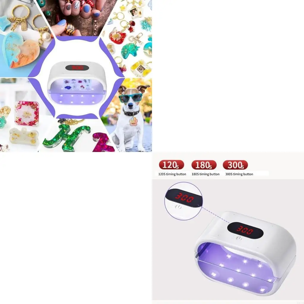 

X4YA Skin Friendly UV Resin Light Prevents Darkening For Crafts And Art