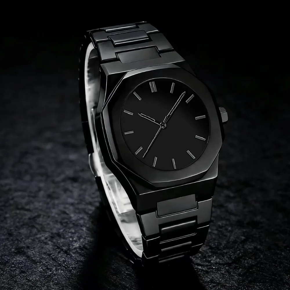 2pcs Watch, Fashion Quartz Wristwatches, Suitable for Daily Wear, Ideal for Holiday And Birthday Gifts, for Men And Women