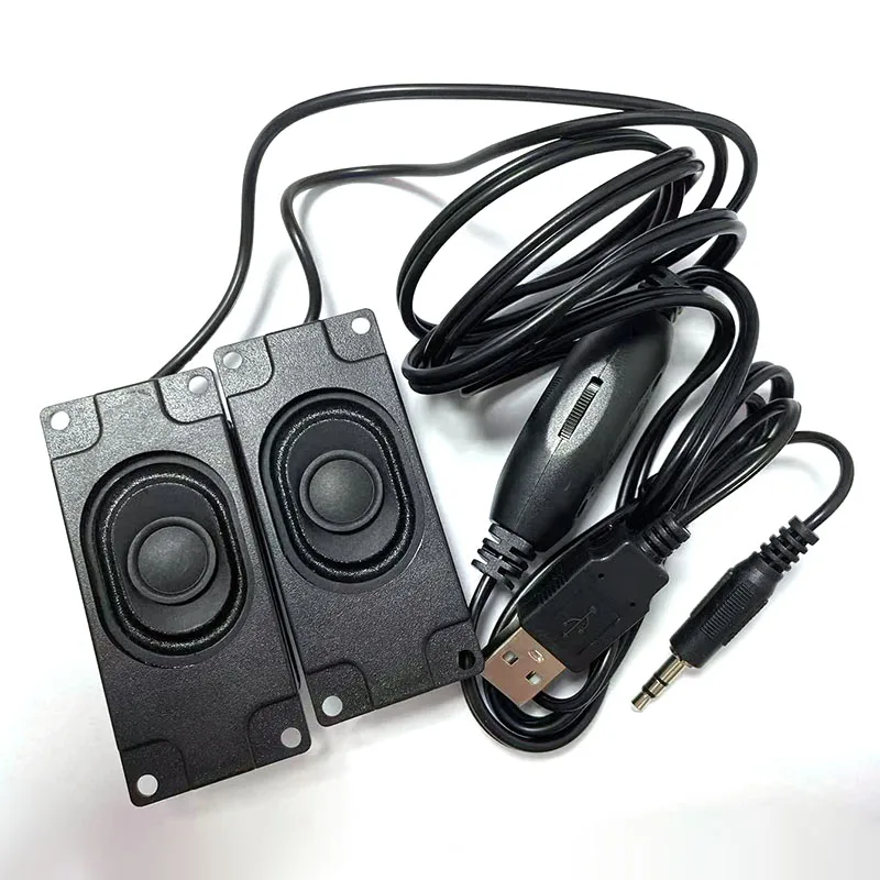 XYQ Mini active speaker horn computer speaker power amplifier be used for Raspberry Pi 4B/3B+/2B Single speaker amplifier