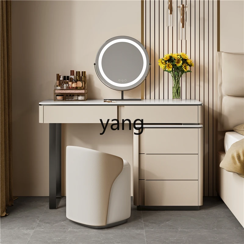 LMM Italian simple light luxury dressing table makeup table bedroom modern dressing table