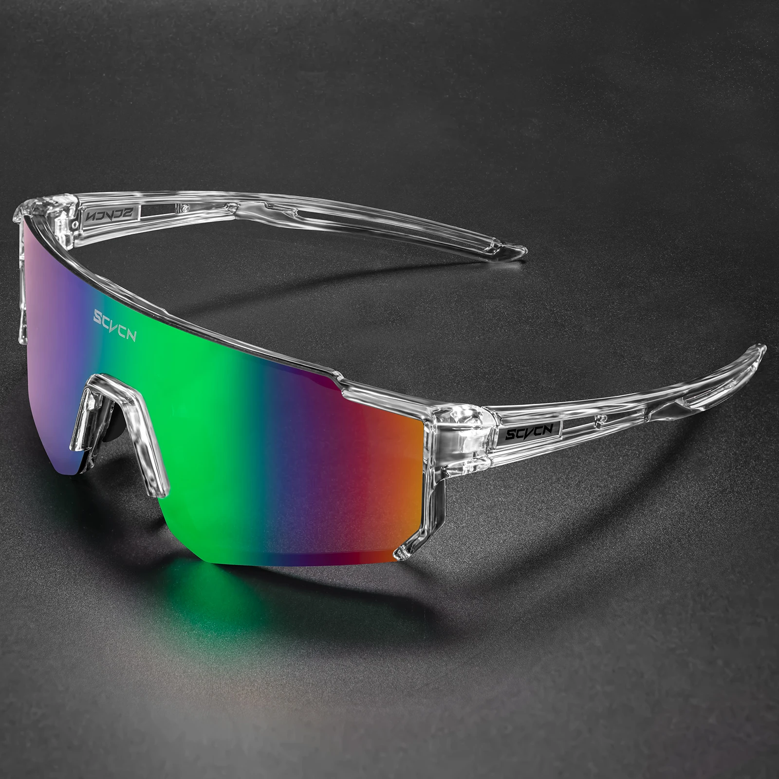 SCVCN Wanderbrillen Outdoor Radfahren Sonnenbrillen für Damen Herren MTB Fahrradbrille Sport Bergsteigen Radfahren UV400 Brille
