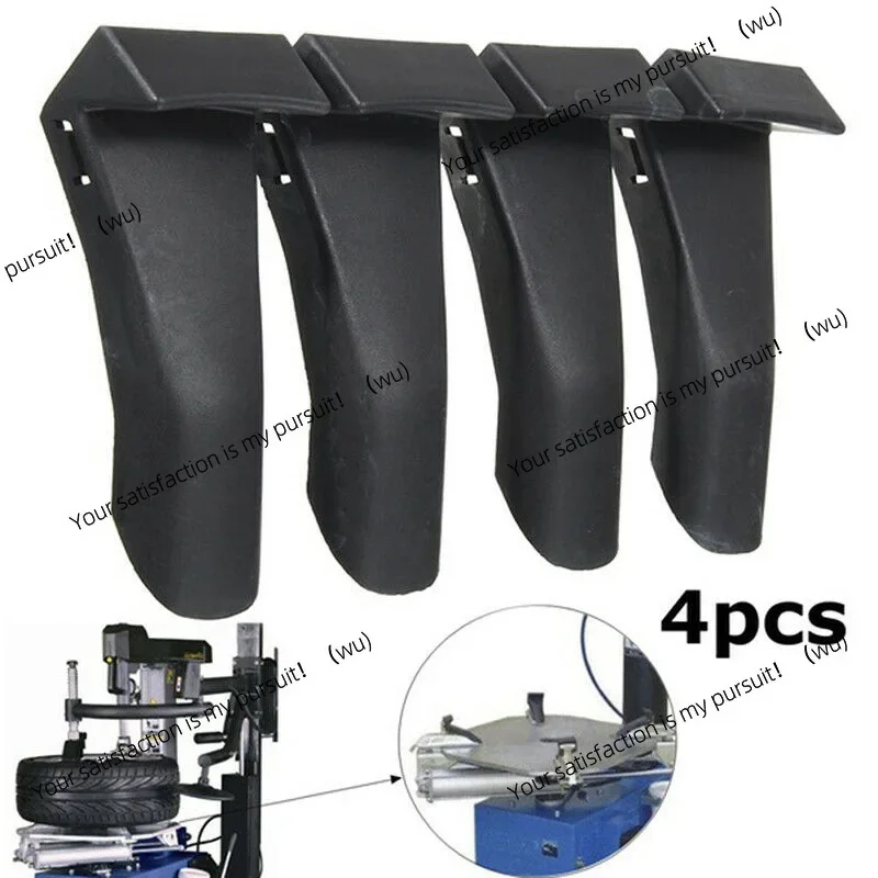 4Pcs Plastic Inserts Jaw Clamp Cover Protector Wheel Rim Guards Tools Replacement Black For Tire Changer