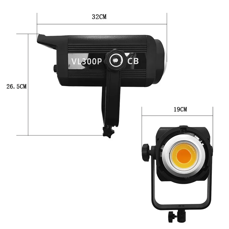 

YYHC-300W Spotlight Studio Photography Lighting Led Video Light Daylight For Professional Studio Photography