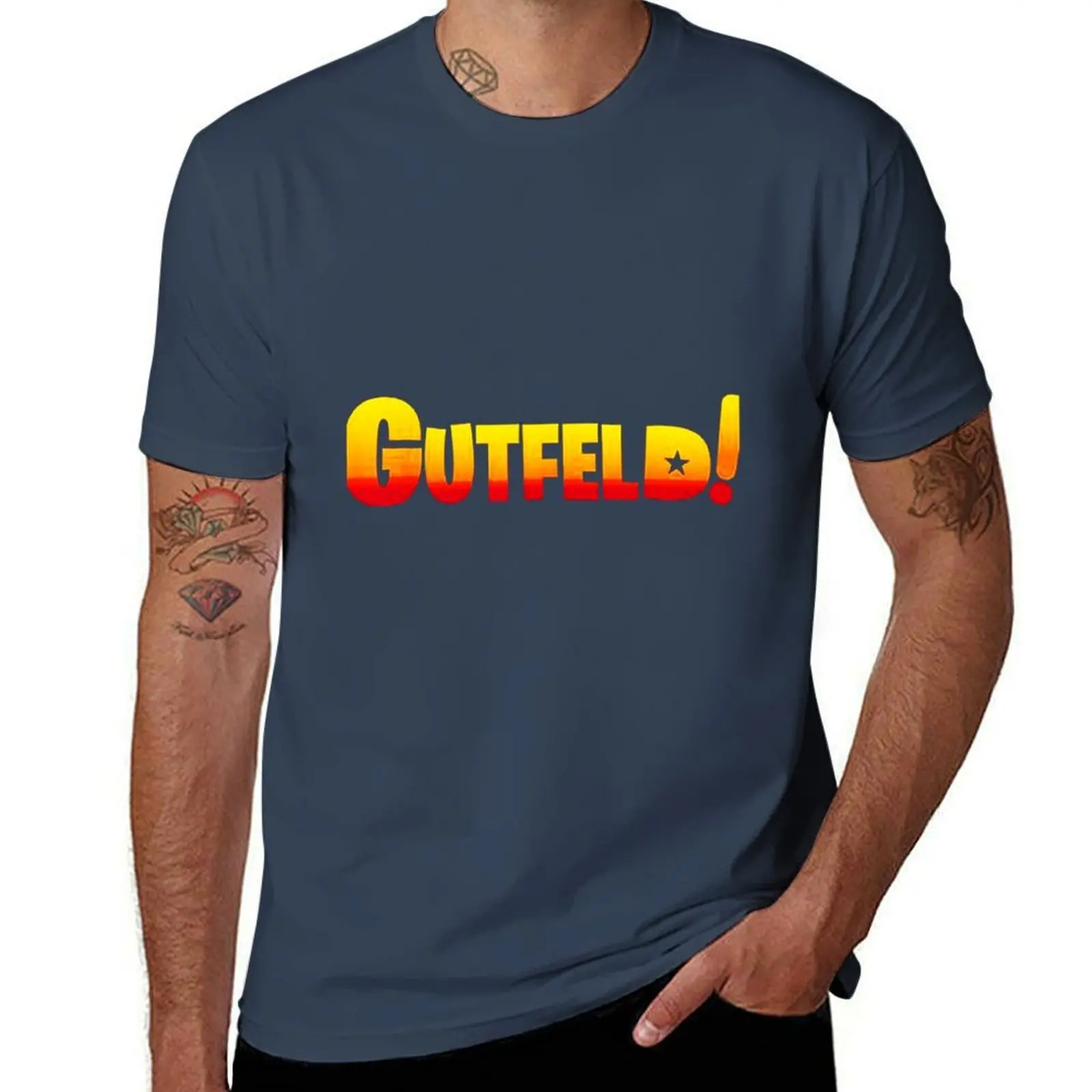 

Greg Funny Gutfeld T-Shirt Work Comfort T-Shirt for Men