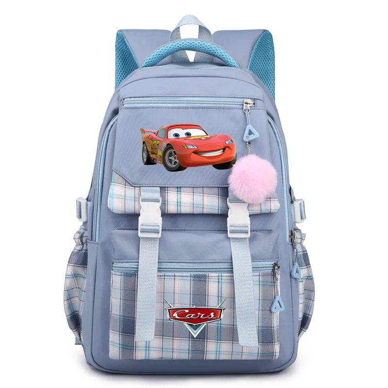 Disney Pixar Cars Lightning McQueen Backpack Boys Girls Bag Student Teenager Children Knapsack Schoolbag Rucksack Mochila