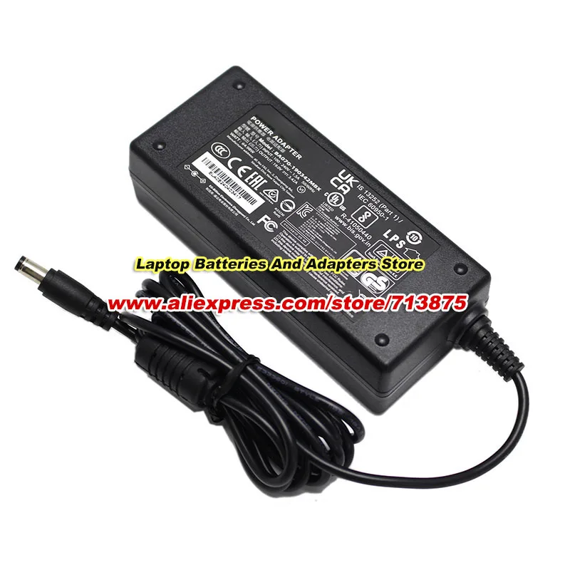 BA070-190342MBX AC Adapter 19V 3.42A 64.98W Power Adapter with 5.5x2.5mm tip Power Supply