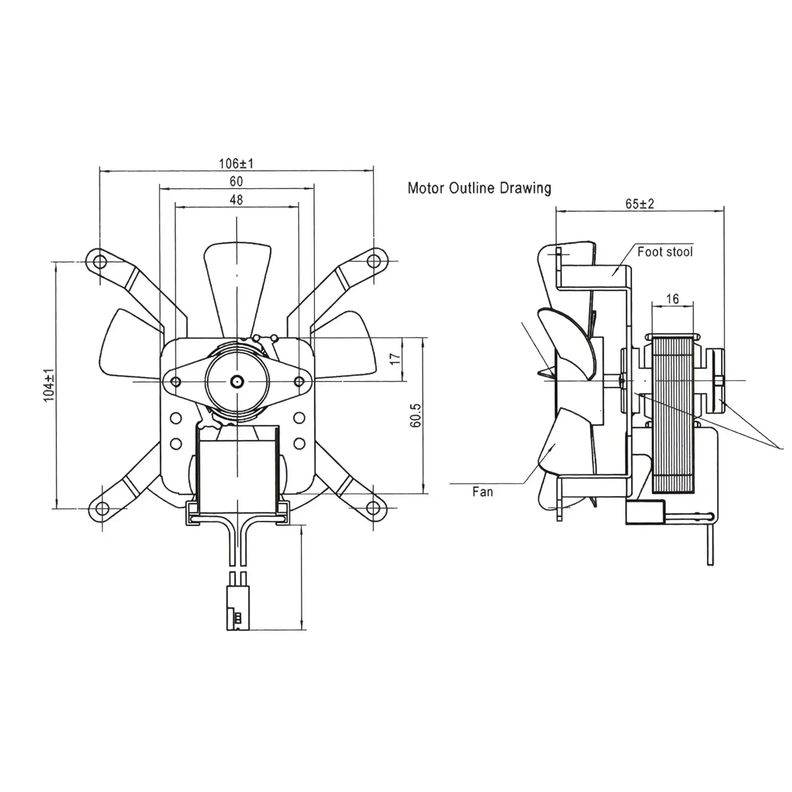 Enhanced Airflow Fan As Picture Replacement Induction Fan Compatible With Chargriller 9040 High Air Volume Capacity
