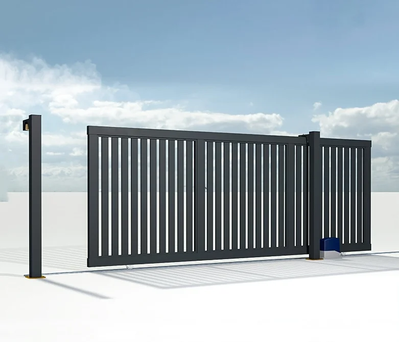 

Раздвижные ворота 10 футов для особняков класса люкс, промышленные телескопические ручные барьерные ворота