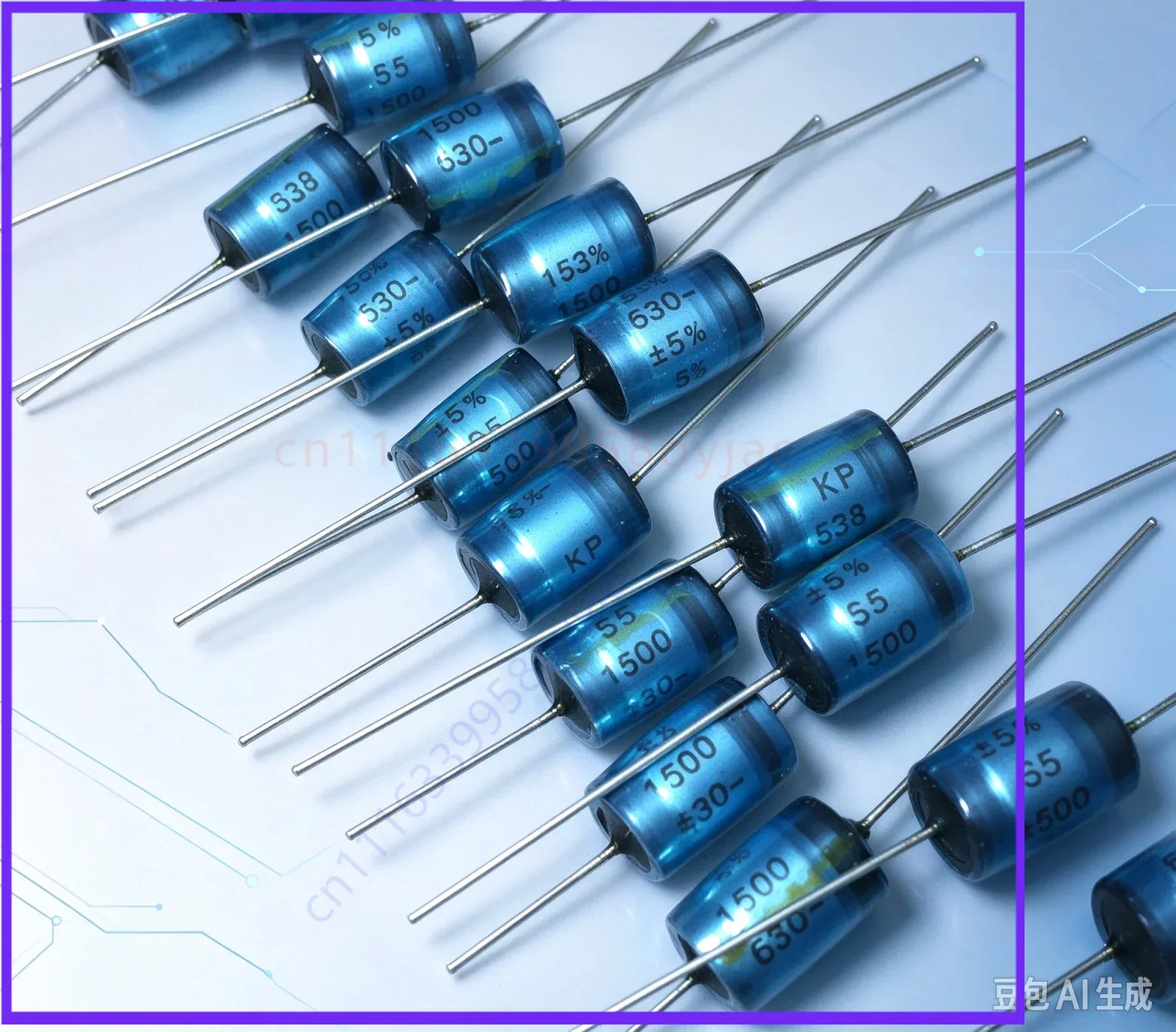 Vintage for ERO KP1838 MKP 1500PF 630V Metal Foil Audio Coupling Capacitor  30pcs