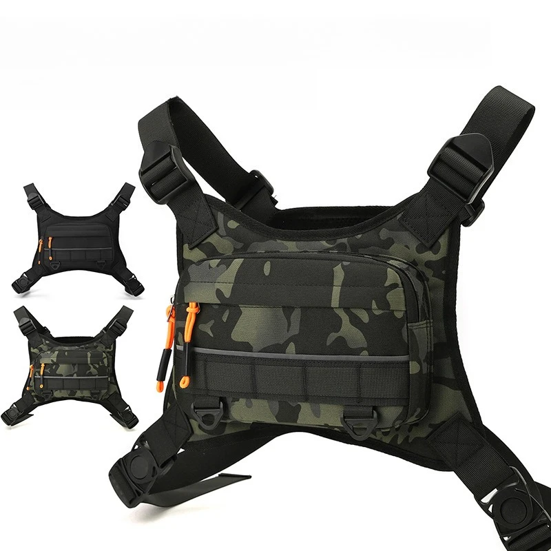 

Легкий тактический жилет из нейлона, камуфляжный, износостойкий, с множеством карманов, водонепроницаемый, для альпинизма и велоспорта