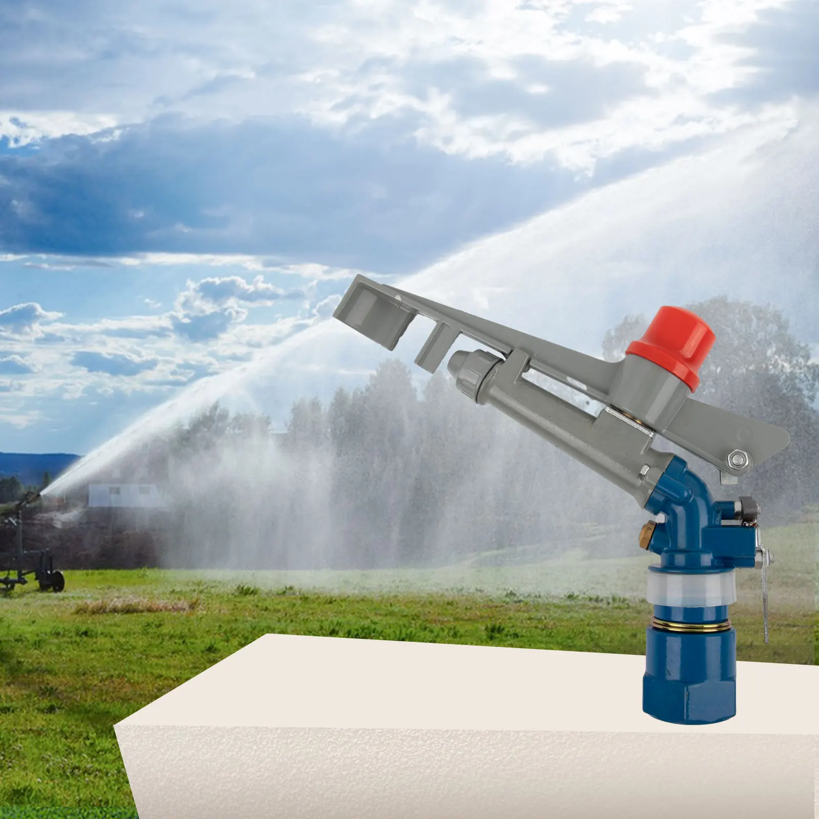 Brand New Farm Garden Irrigation Sprinkler Lawn Sprinkler Female Thread Water Saving 1 Inch Irrigation Of Garden Lawn