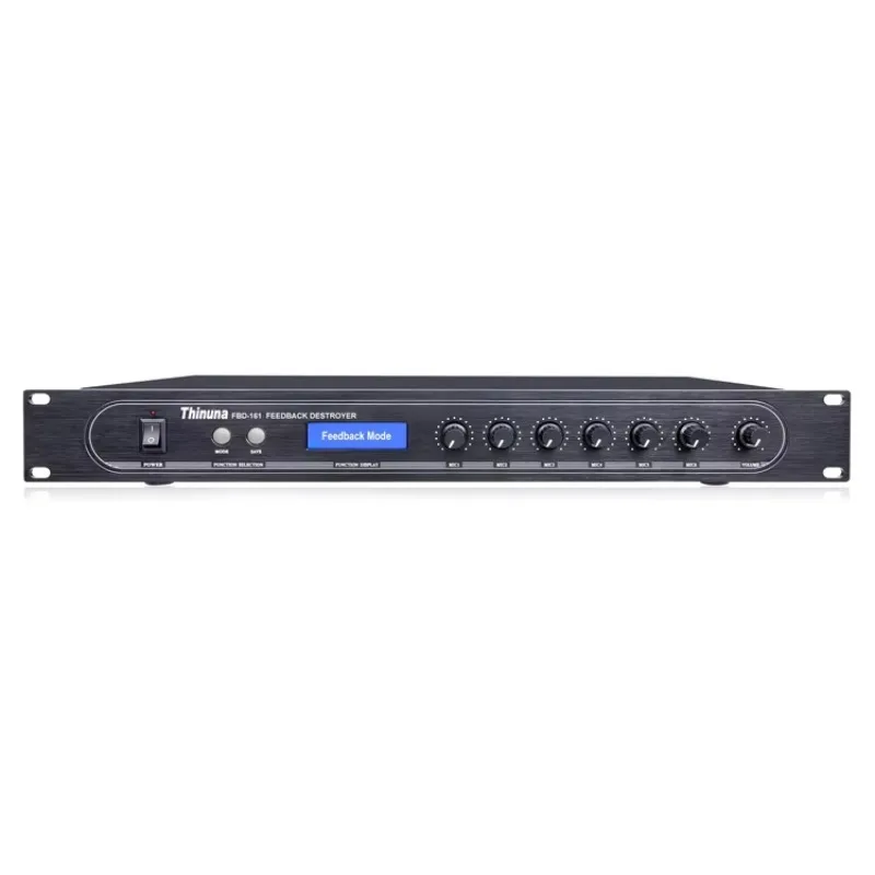 Thinuna FBD-161 Phantom Power Professional Sound System Feedback Suppressor Digital Feedback Destroyer Audio Processor Equipment