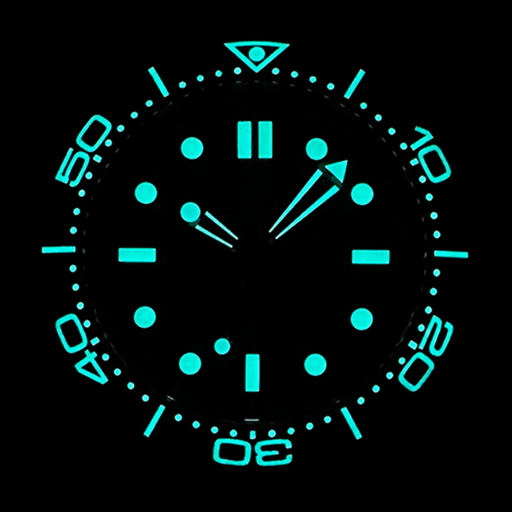 STEELDIVE Offiical SD1957L 42mm Japan NH35 Automatic BGW9 Blue Luminous Sea Ghost Watch 300m Waterproof