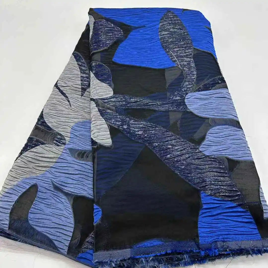 도매 아프리카 고품질 자카드 브로케이드 레이스 원단 파티 드레스 바느질 재료에 대한 프랑스 나이지리아 Organza 레이스 원단