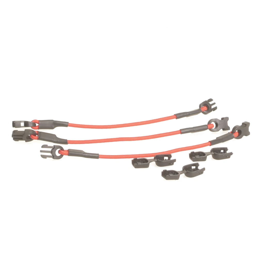 Tactical 3Pcs/set Multi-Purpose Fixing Rope Molle Gear Organize Elastic Cord Outdoor Hunting Camping Tool Gloves Clip Buckle