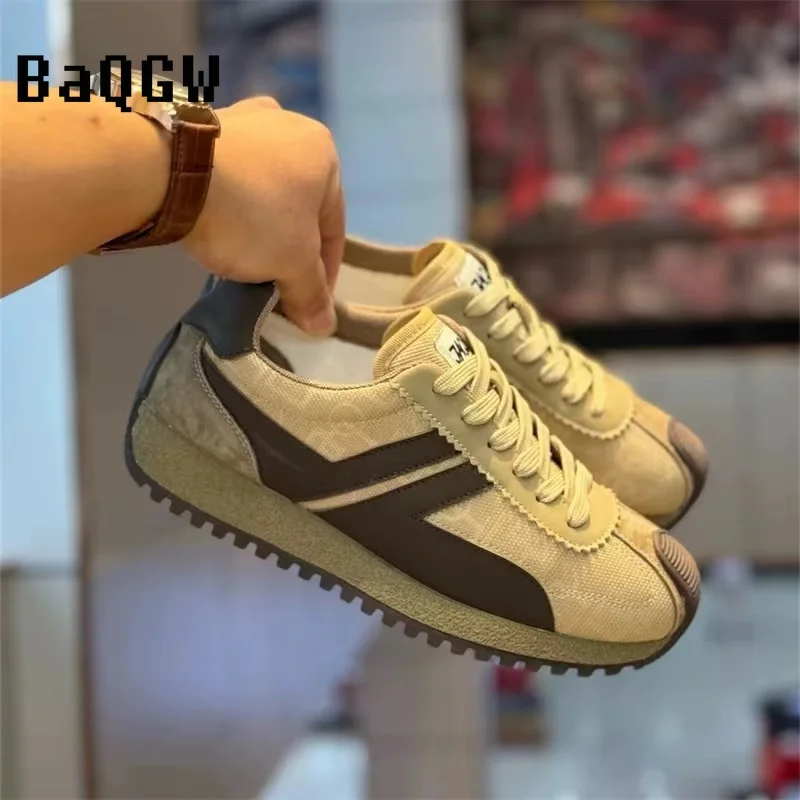 

Color Patchwork Fashion Men Shoes Sports Casual Sneakers Outdoor Mesh Breathable Increased Platform Running Chunky Sneakers