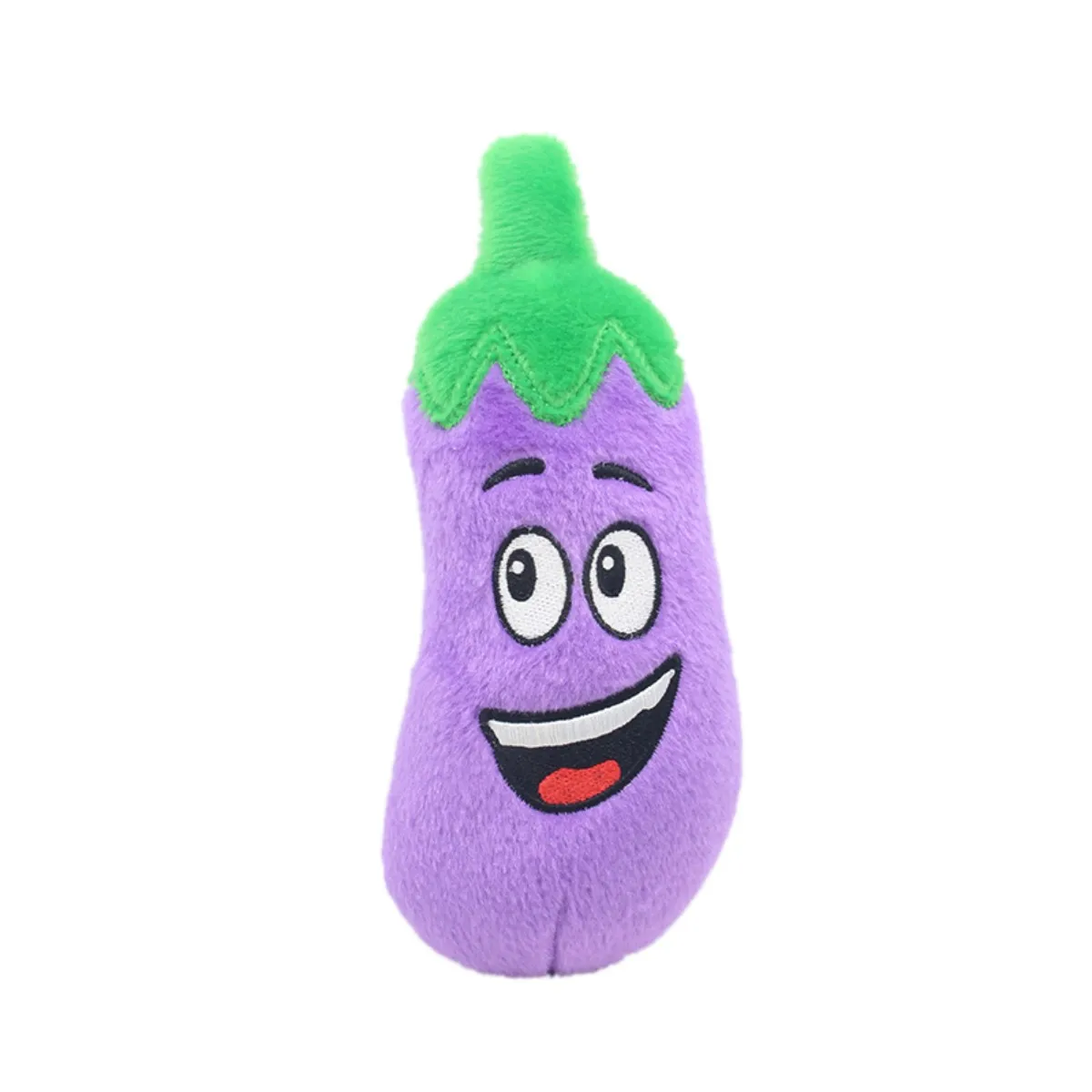 Fruit Vegetable Pet Plush Sound Toys Imitating Pineapple Banana Carrot Corn Eggplant Cactus Dog Interactive Teeth Grinding Clean