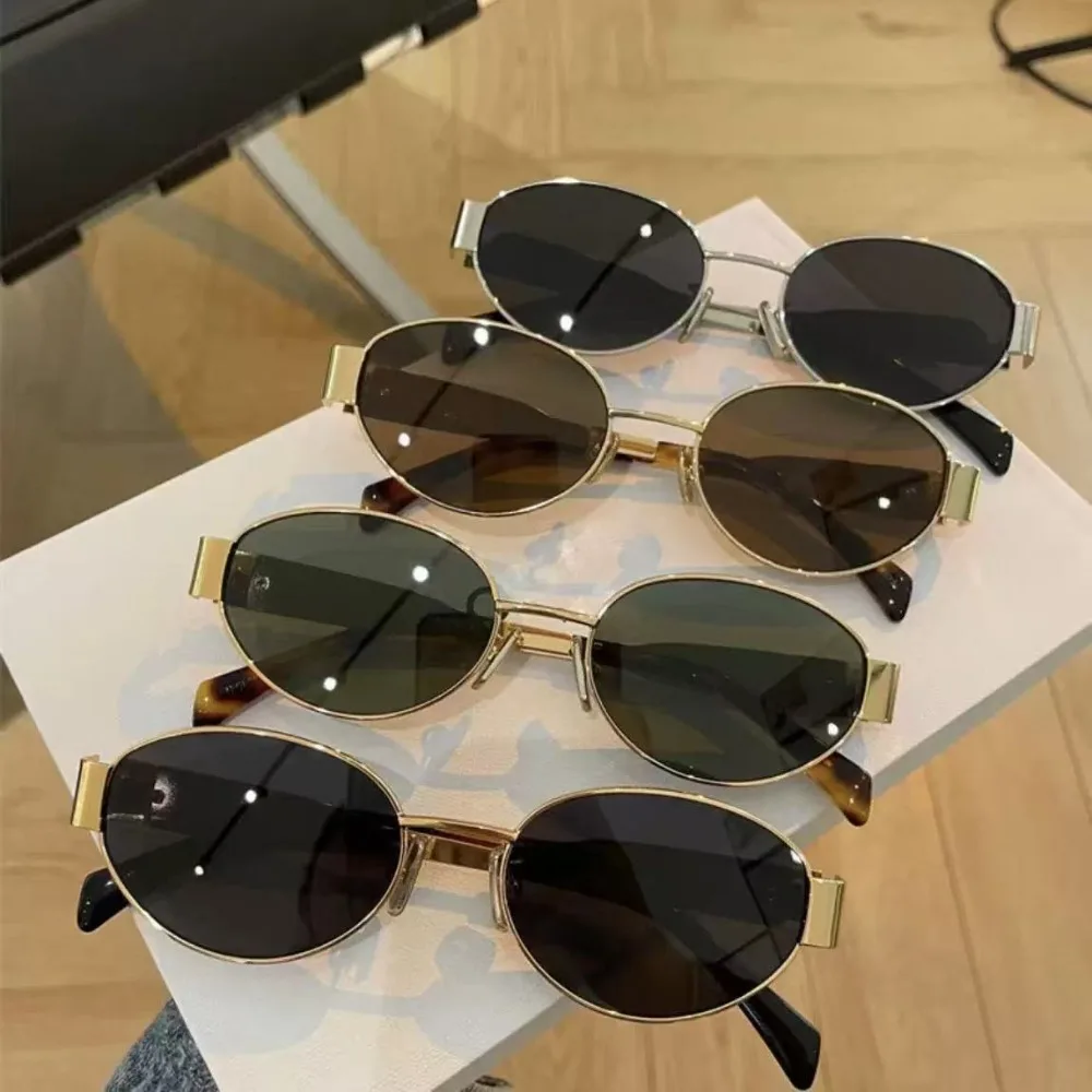 Oval & Geometric Sunglasses Set — product information 2