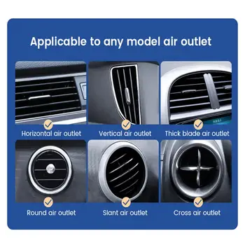 Univerzální gravitační držák telefonu do auta, držák do větrací otvoru, mobilní podpora pro iPhone 13/12 Xiaomi - automobilový GPS stojan 8 nejlepší prodej držák telefonu do auta Gravity - №2