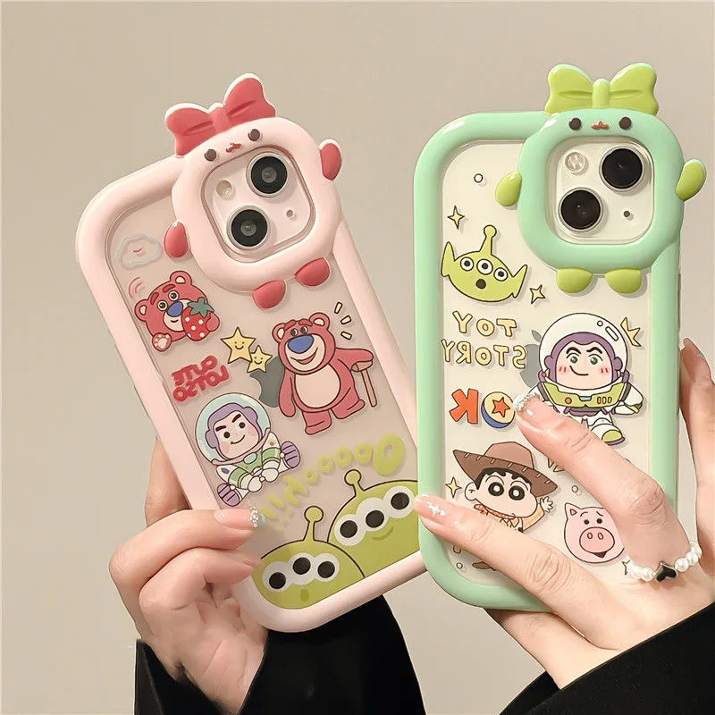 Cartoon Toy Story Woody Monster Case For Xiaomi Redmi A1 12C 9C 10C 9A 9T Note 9 9S 10 11 12 Pro K30 4G 5G Soft Silicone Cover