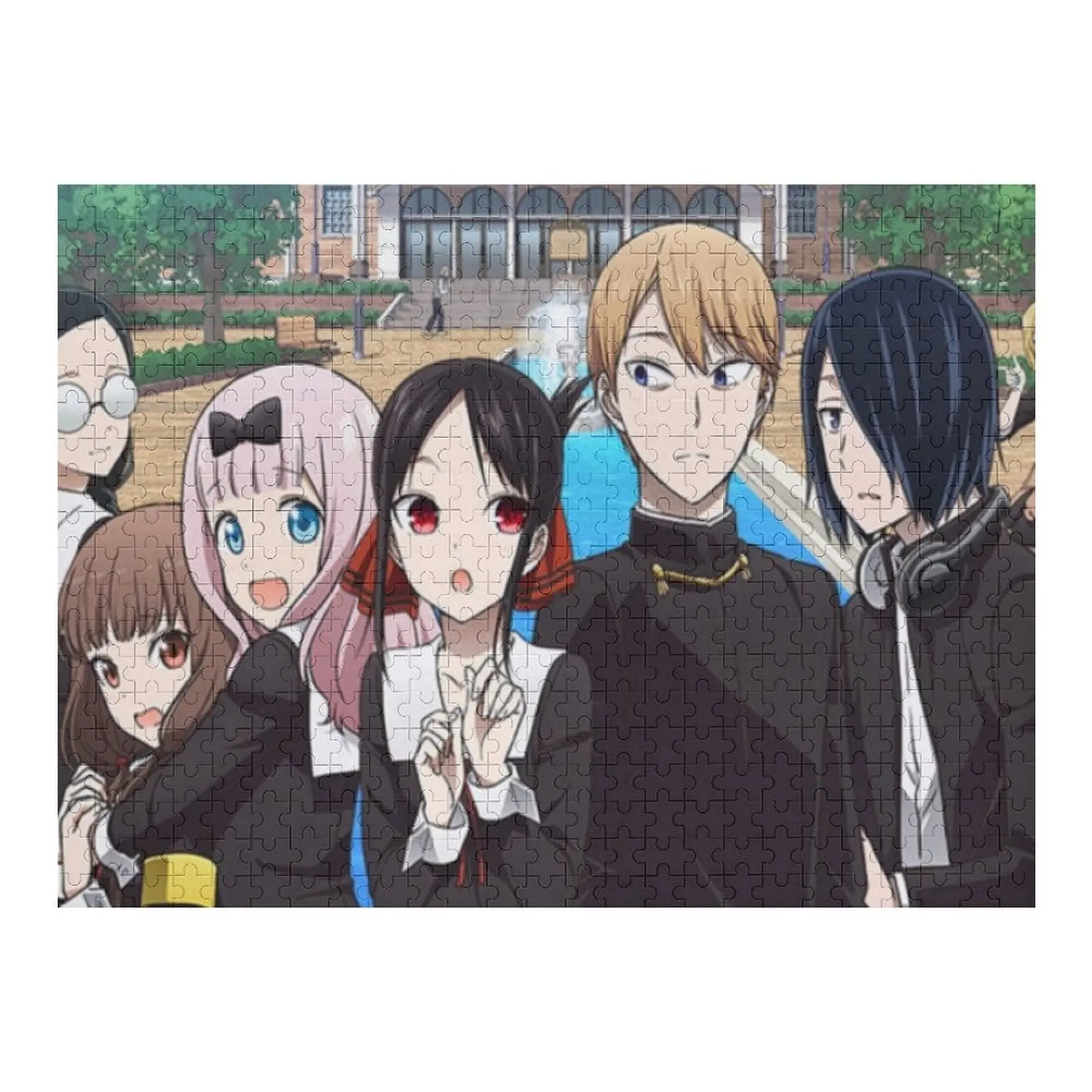 

Kaguya Sama Jigsaw Puzzle Wooden Name Personalized Scale Motors Wood Photo Personalized Puzzle