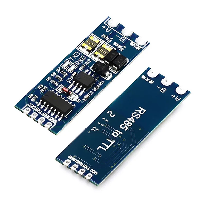 RS485 to TTL Converter Module - Automatic Flow Control UART Serial Communication 3.3V/5V Power Supply Hardware Level Conversion