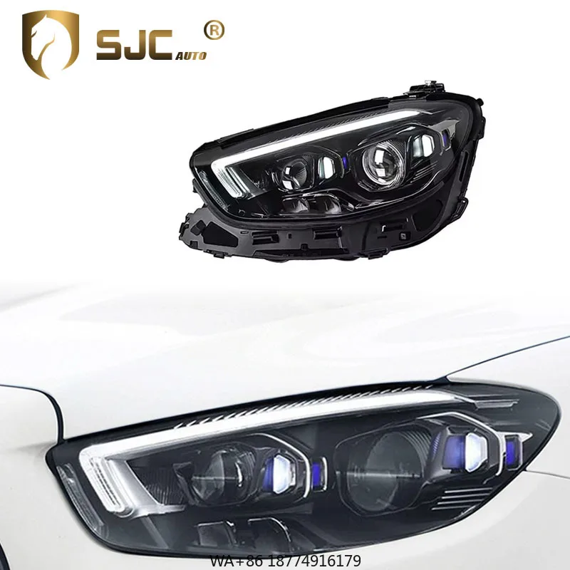 

Auto for E-class W213 2016-2021 Headlights E260 Modified LED Head Lamp Car Accessories for