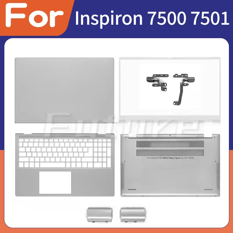 

Laptop Accessorie For Inspiron 7500 7501 0C4MXD 07W3N8 LCD Back Cover Bezel Replacement Housing Case Palmrest Upper Bottom