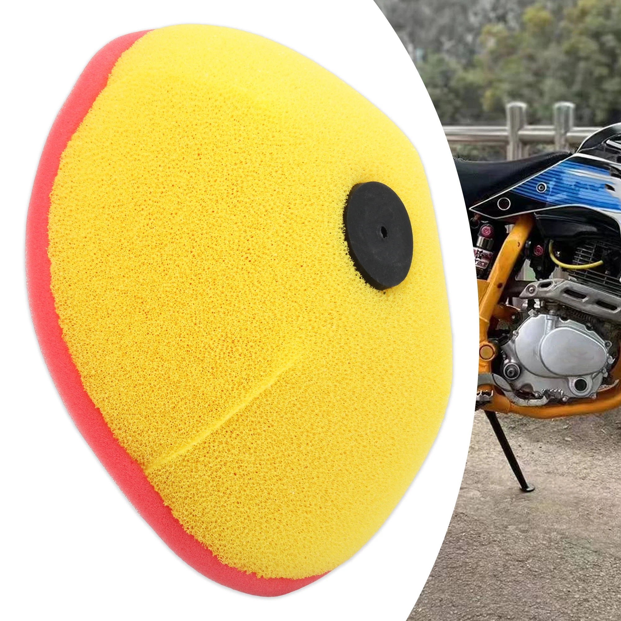 For Huayang KAYO T4 T6 XMOTOS XZ250R NC250 Off Road Motorcycle Air Filter Sponge Foam
